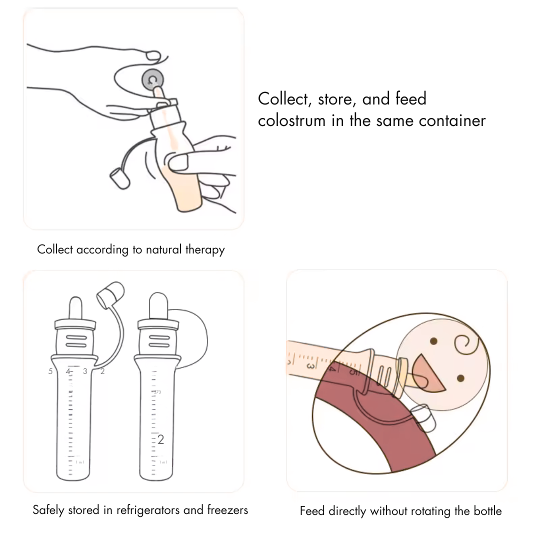 Momsoul Colostrum Collector Kit - 2pcs
