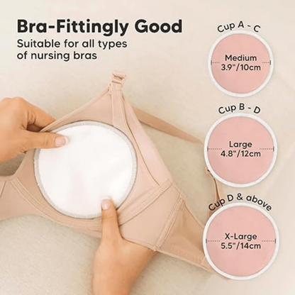 Reusable Nursing Pads - 4pcs